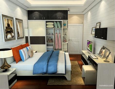 20平米小户型卧室装修布置效果图 – 设计本装修效果图