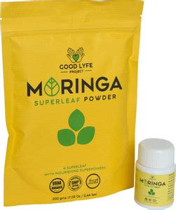Good Lyfe Project Organic Moringa Tablets Oleifera Superleaf Veg (60 ...
