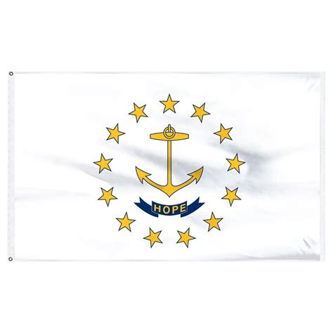 Rhode Island 4ft x 6ft Nylon Flag - United States Flag Store