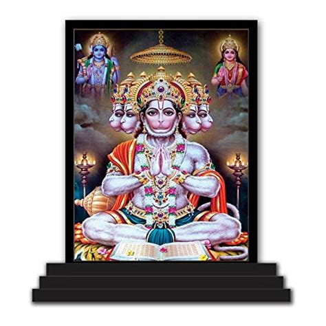 Buy Plan To Gift Panchmukhi Hanuman Ji Car Dashboard idols Figurine ...