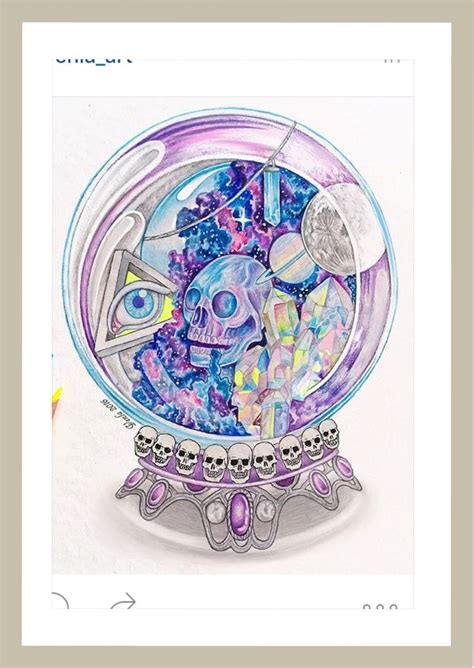 Image result for Magic Crystal Ball Drawing