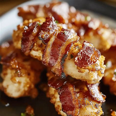 Bacon Brown Sugar Chicken Tenders - Tasty Chow