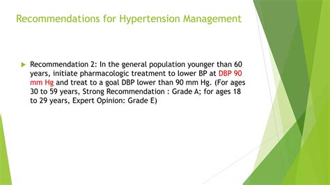 Hypertension Guidelines JNC 8 | PPTX
