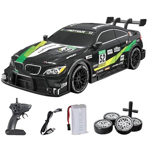 gastillo 1:16 Scale Drifting RC Cars, 4WD RC Drift Car with LED, 2.4Ghz ...