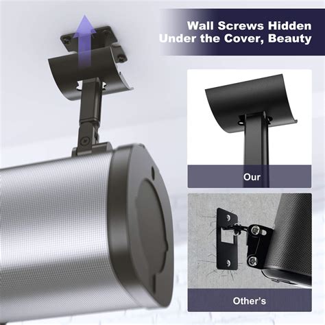 Buy Speaker Wall Mount and Ceiling Mount for Sonos One, One SL, Play 1 ...
