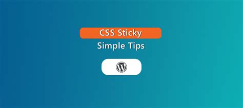 CSS Sticky Position 的图像结果