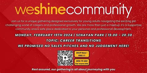 Weshine Community, Senayan Park (SPARK), Kecamatan Tanah Abang, 19 ...