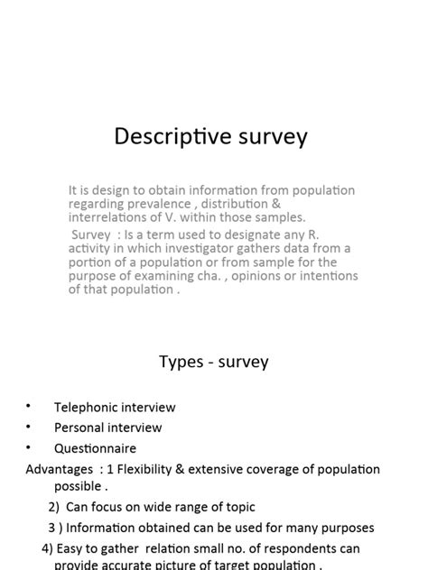 Image result for Descriptive Research Questionnaire Example