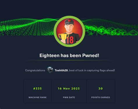 Eighteen WriteUp - HackTheBox