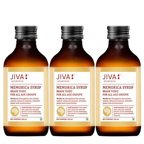 Jiva Ayurveda Memorica Syrup - 200 ml (Pack of 2) : Amazon.in: Health ...