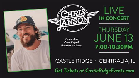 Chris Janson - Live in Concert at Castle Ridge, 1 Castle Ridge Ln ...