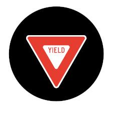 GOBO Safety Sign Slides, YIELD | Brady | BradyIndia.co.in