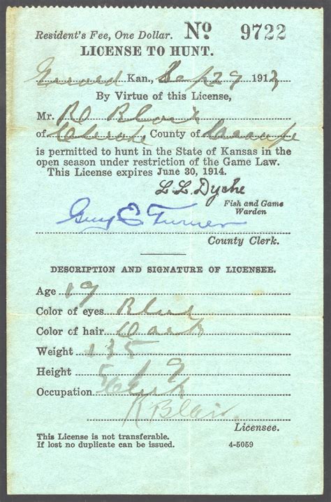 1913 Hunting & Fishing Licenses in Historical Context – Part Three ...