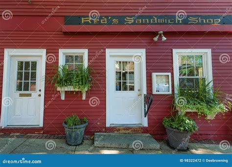 Salem Massachusetts Sandwich Shop Editorial Photography - Image of ...