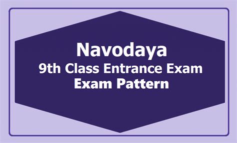Image result for Navodaya Exam Pattern