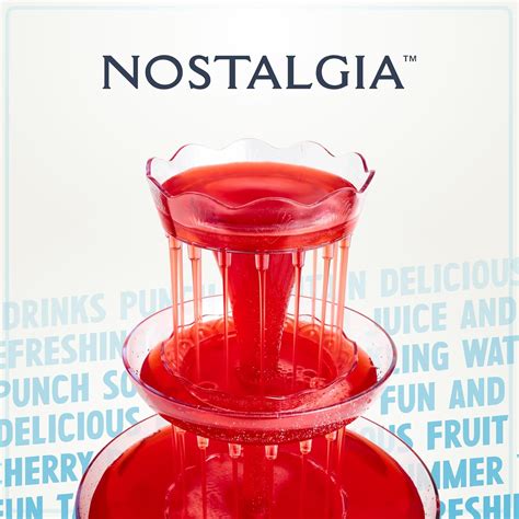Nostalgia LPF230 3-Tier Lighted Party Fountain, India | Ubuy
