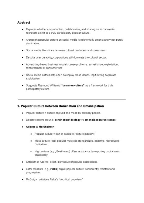 Participation (Un)Limited: Social Media and Popular Culture Dynamics ...