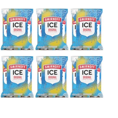 Buy Smirnoff Ice Original Crisp Citrus Cans I 250ML I Alcoholic Volume ...