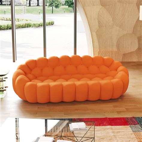 Customer reviews for Sodrens 98.43" Bubble Couch,Modern Upholstered ...