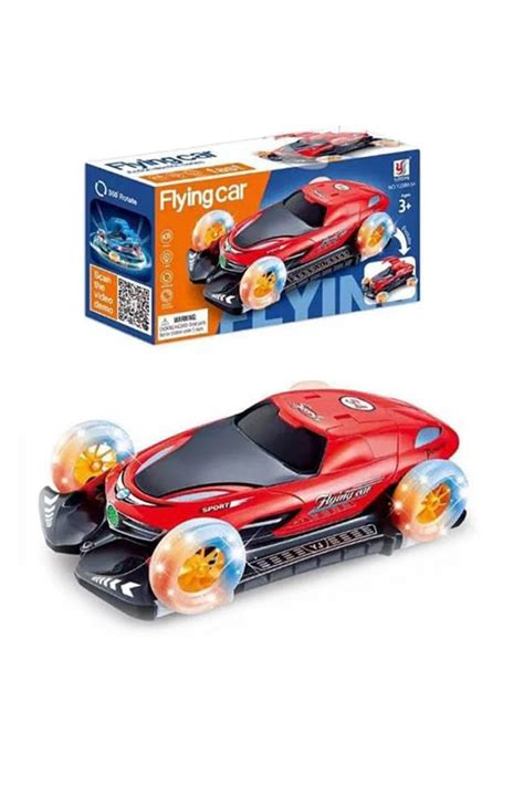 URBAN TOYS Battery Operated Deform Flying Car with Sound & Light Bump N ...