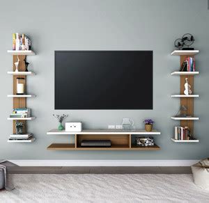 YPG CRAFT Engineered Wood TV Entertainment Unit Price in India - Buy ...