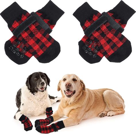 Dog Socks for Hardwood Floors to Prevent Licking,Dog Boots Paw ...