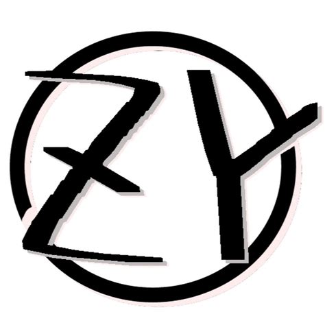 ZY Logo Letter Geometric Golden Style Stock Vector - Illustration of ...