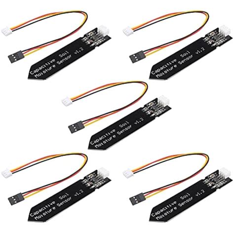 Stemedu 5pcs Capacitive Soil Moisture Sensor Module India | Ubuy