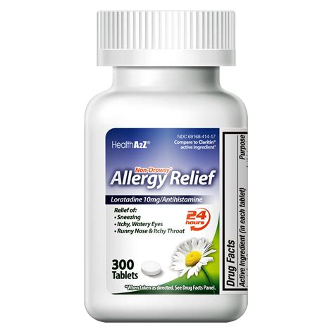 Snapklik.com : HealthA2Z Allergy Relief Loratadine 10mg Antihistamine Relief From Itchy Throat ...