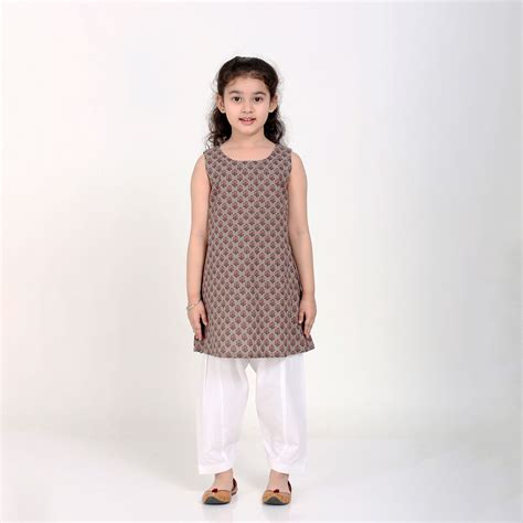 Cotton Buta Print Salwar Set for Girls – biglilpeople