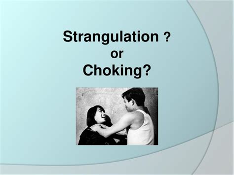 Image result for Strangulation Compression