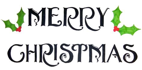 Christmas Word Art - Cliparts.co