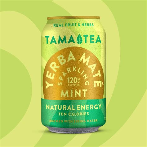 MINT MATÉ YERBA MATÉ SPARKLING TEA – Tama Tea
