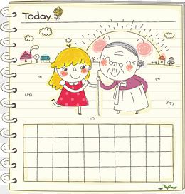 粉色日记本和笔插画素材图片免费下载-千库网