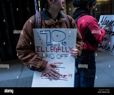March 7, 2025, New York City, New York, USA: Recently terminated Alamo ...