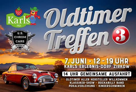 3. Oldtimer-Treffen in Zirkow/Insel Rügen 2025, Karls Erlebnisdorf ...