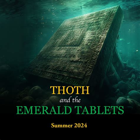 Thoth and the Emeralds Tablets - Online Retreat Workshop - The Angels ...