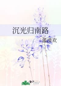《沉光归南路》温清欢_晋江文学城_【原创小说|言情小说】