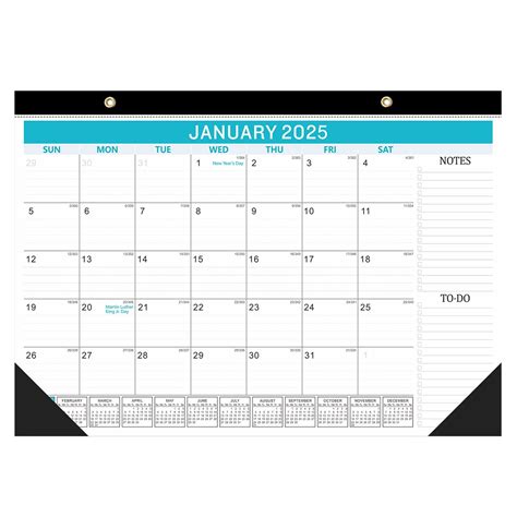 Tainini 2025-2026 Desk Calendar - 18 Months Large Monthly Desk Calendar ...
