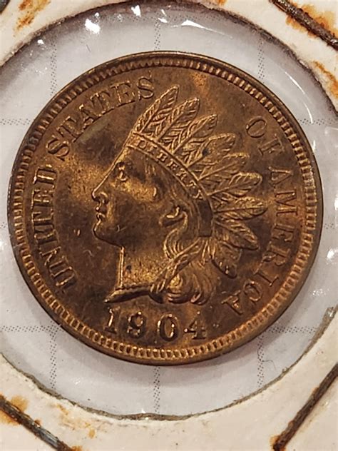 1904 Indian Cent from my father's collection : r/coins