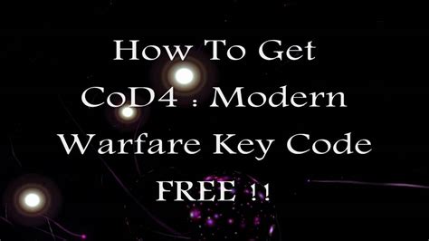 Cod 4 Multiplayer KeyCode 的图像结果