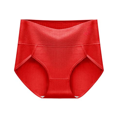 6 Packs Womens Underwear Plus Size Hi Cut High Waisted Comfortable ...