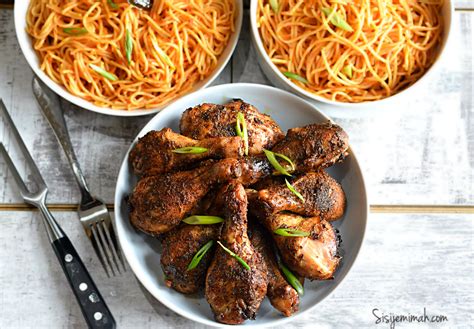 Baked Jerk Chicken Drumsticks Recipe - Sisi Jemimah
