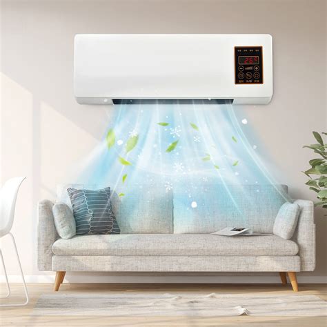 FYHALE Wall-Mounted Air Conditioner and Heater, Quiet Mini AC with ...