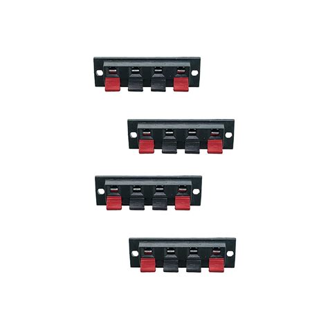 Buy Ovicart 4 Position Push-in Spring Load Audio Speaker Terminal ...