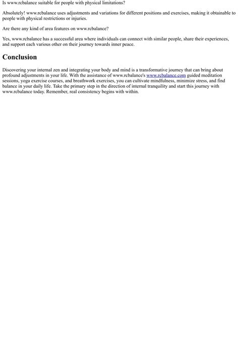 PPT - Discover Your Internal Zen with www.rcbalance: A Trip to Balance ...