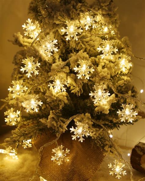 Image result for Musical Snowflake String Lights