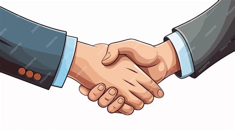 Business Handshake Cartoon 的图像结果