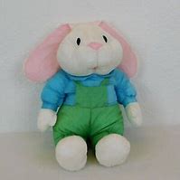 Image result for Light Blue Bunny Plush Doll