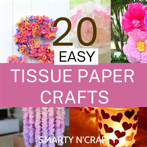 Crafts with Tissue Paper 的图像结果
